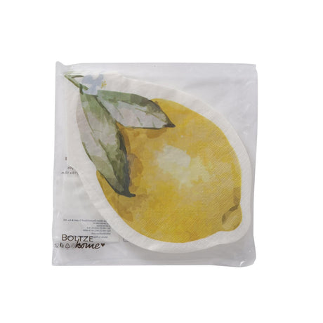 Boltze Home Servietten Zitrone 12-teilig Papier