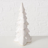 Boltze Home Deco Weihnachtsbaum Cristo Stone H20cm weiß