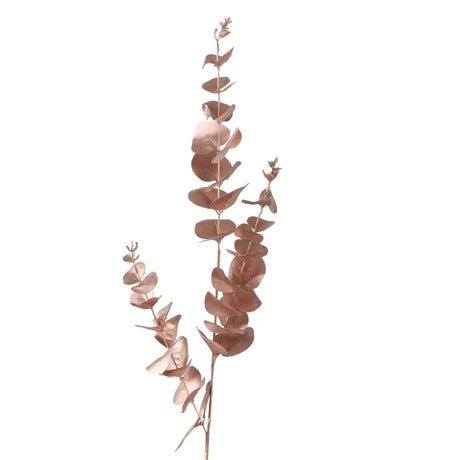 Boltze Wohndeko Zweig Eukalyptus h81 cm Kunststoff rosa