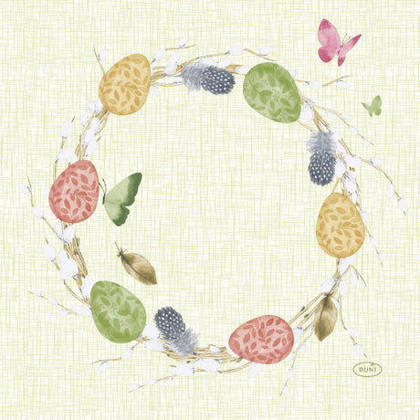 Duni Servietten fröhlicher Frühling 20 Stück 33 x 33 cm | 12 Stück