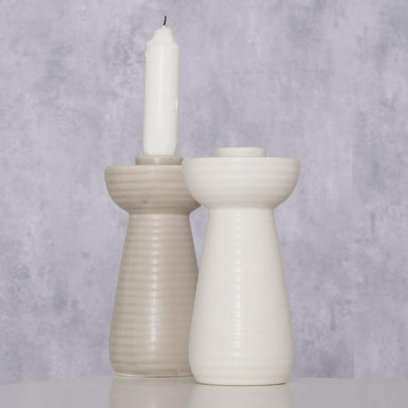 Boltze Home Kerzenständer Galina ã˜7xh14cm 2-fach sortiert