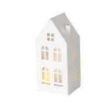 Boltze Home Deco Haus Domizil Metall LED H22,3cm