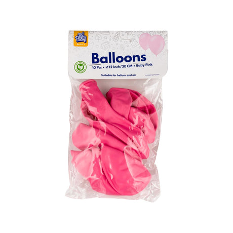 Luftballons 10 Stück Babyrosa