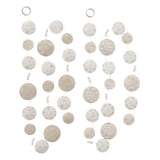 Boltze Home Capiz Girlande Schneeflocke L180cm
