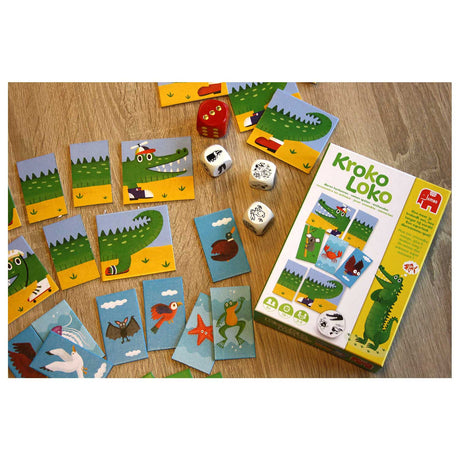 Jumbo-Kroko-Loko-Memo-Spiel zum Spielen