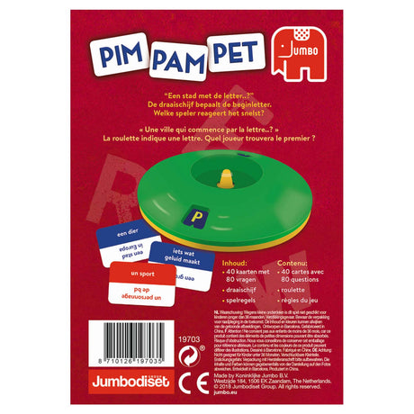 Jumbo-Spiel Pim Pam Pet