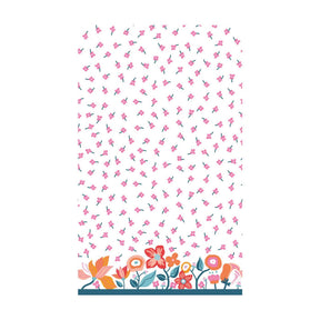 Duni Tischdecke Vibrant Bloom Cel 138x220cm