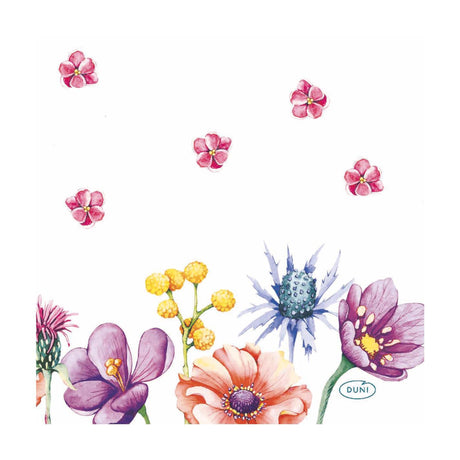 Duni Servietten Breezy Butterflys 24x24 cm | 12 Stück