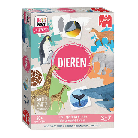 Ich lerne Jumbo-Lernspiel zum Entdecken von Tieren