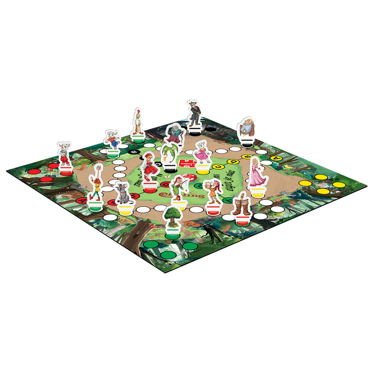 Jumbo Mann, ärgere dich nicht über das Feenbaum-Brettspiel