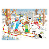 Jan van Haasteren Puzzle Junior - Schneemann, 150 Teile.