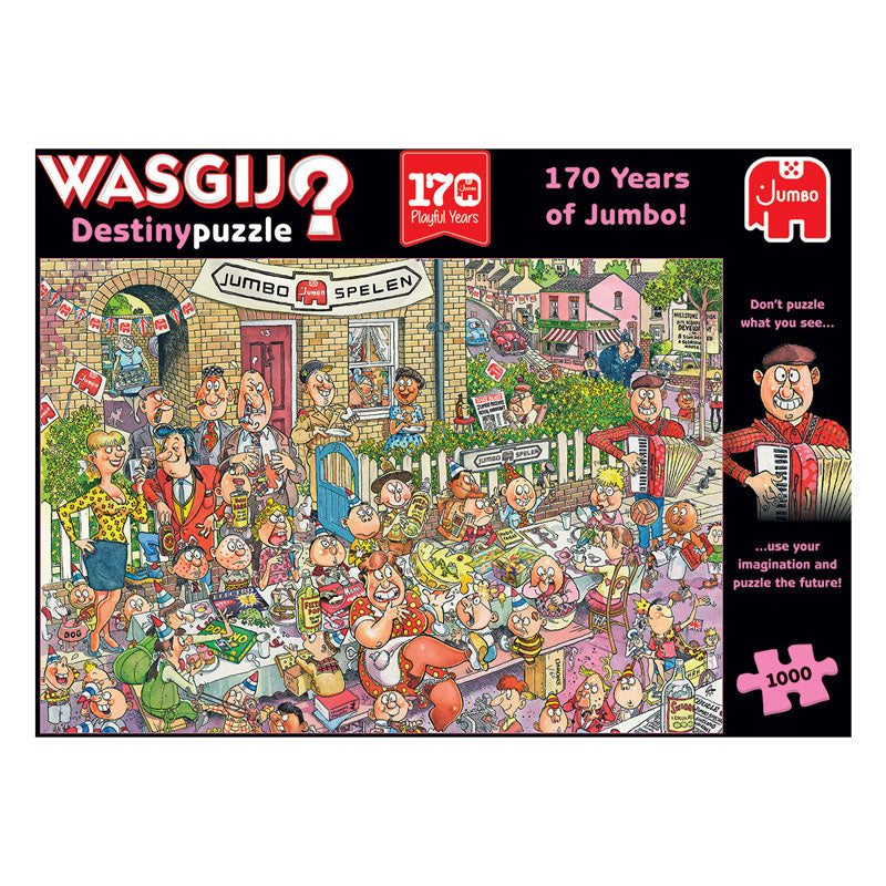 Jumbo Wasgij Destiny Jigsaw Puzzle 170 Jahre Spezial. 1000st.