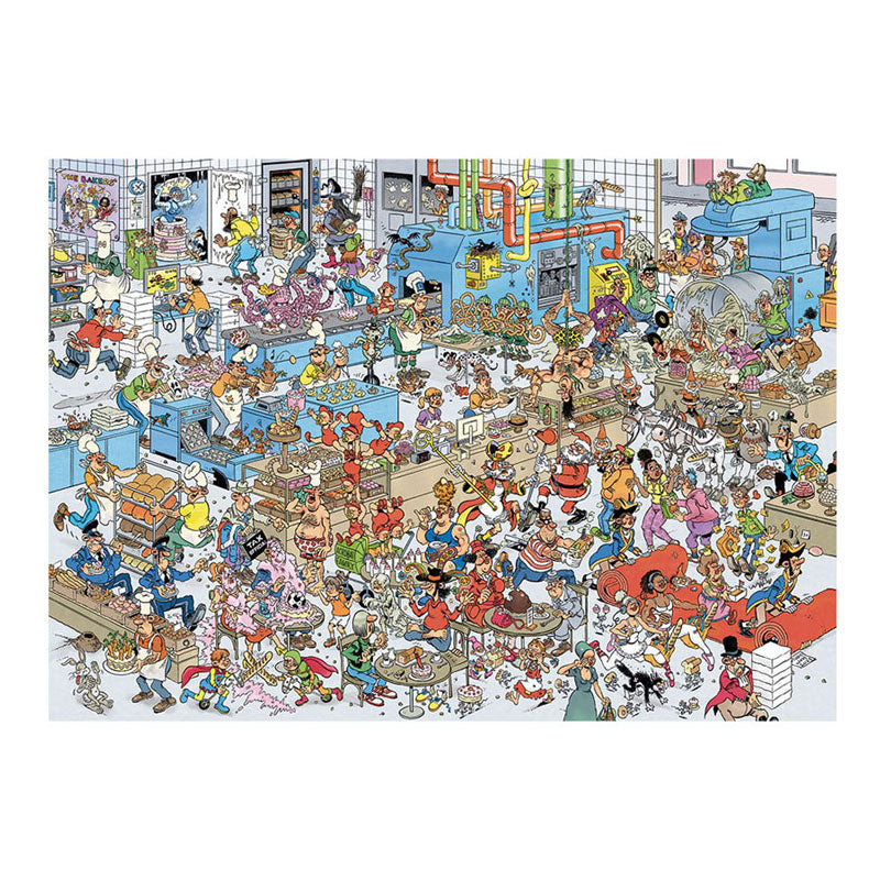 Jumbo Jan van Haasteren Puzzle – Die Bäckerei, 2000 Teile.