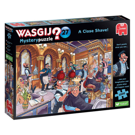 Jumbo Wasgij Mystery 27 – Feuer in der Pfanne!, 1000 Stück.