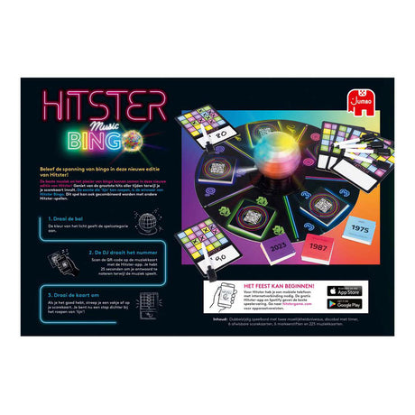 Jumbo-Hitster-Bingo-Brettspiel