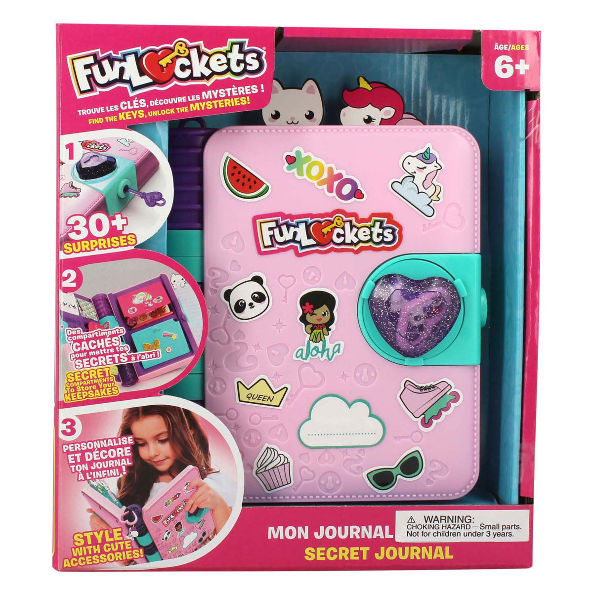 Funlockets Jumbo – Geheimjournal – Mädchentagebuch – ab 6 Jahren