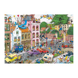 Jumbo-Puzzle von Jan van Haasteren – Freitag, der 13., 1000 Teile.