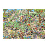 Jumbo Jan van Haasteren Puzzle - Cyclocross, 1000 Teile.