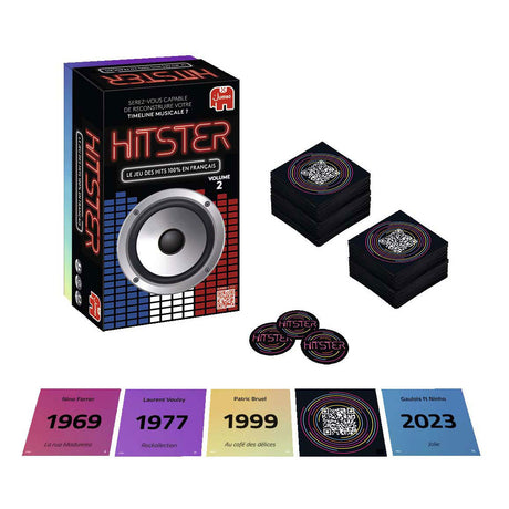 Hitster Jumbo 100 % Chansons Francaises (auf Französisch)