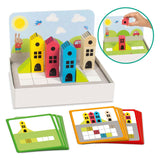 Goula Jumbo – logisches Stadt-Lernspiel für Vorschulkinder