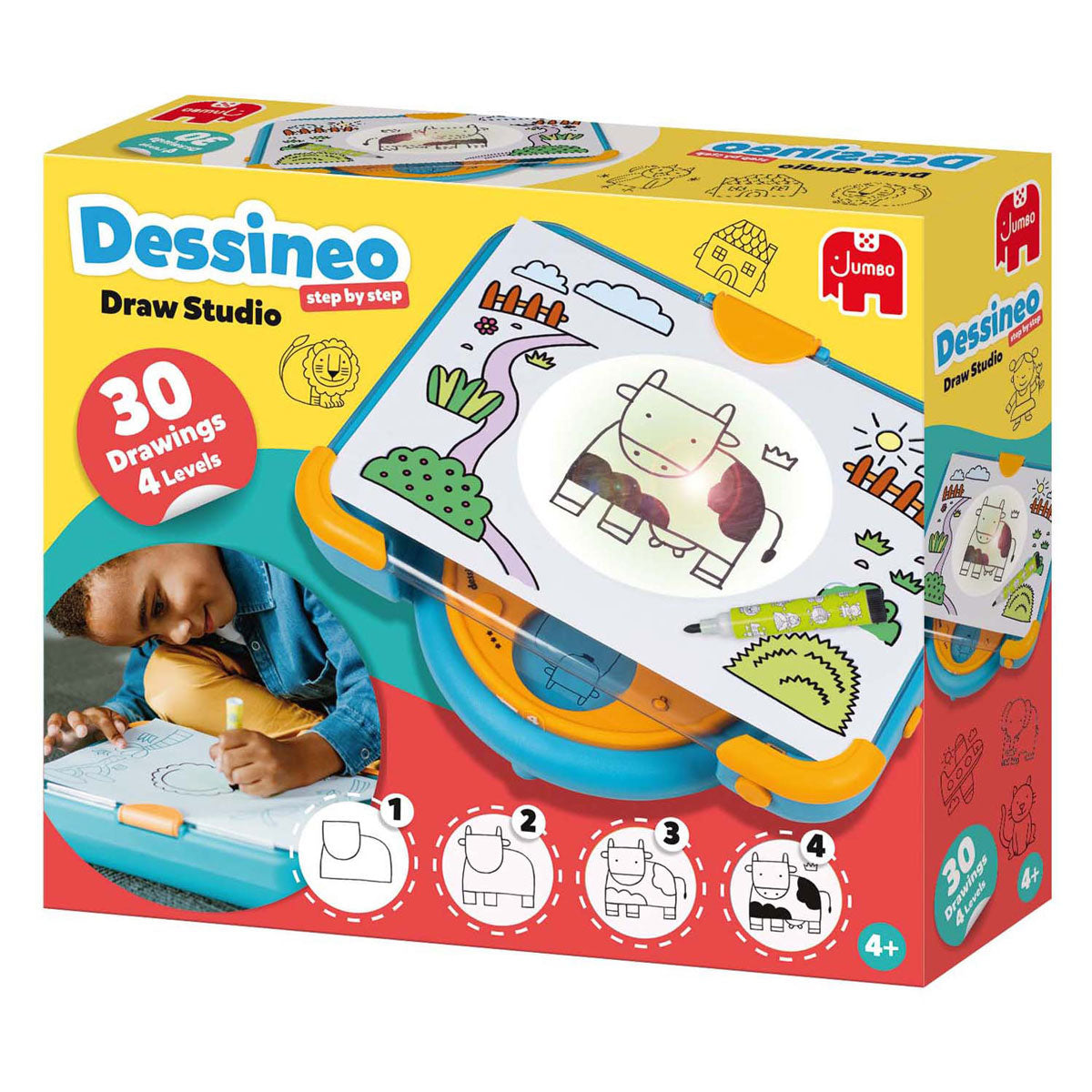 Jumbo - dessineo - Zeichnen lernen - ab 4 Jahren - Hobbypaket