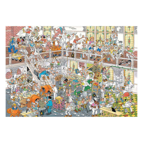 Jan van Haasteren Puzzle - Die Renovierung, 3000 Teile.