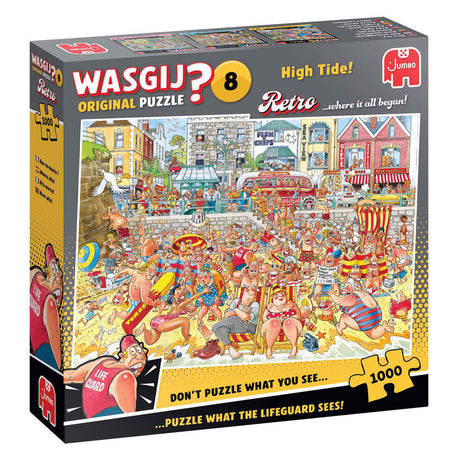 Jumbo Wasgij Retro Original 8 Puzzle – Flut!, 1000 Teile.