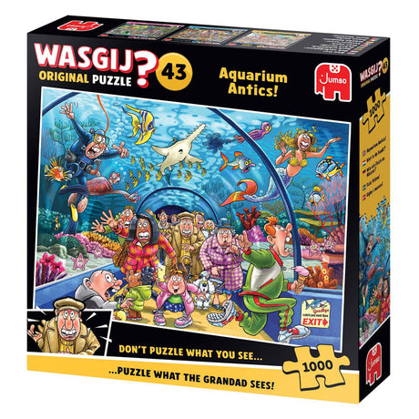 Jumbo Wasgij Orignal 43 Puzzle – nicht im Haken, 1000 Teile.