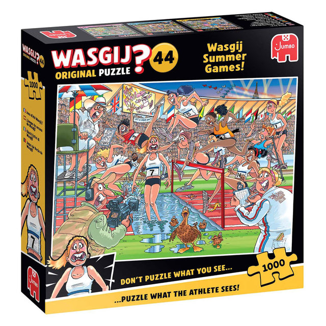 Jumbo Wasgij Original 44 Puzzle – Sommerspiele!, 1000 Teile.