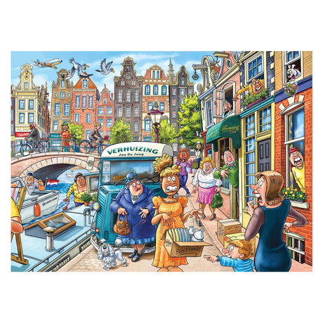 Wasgij original 45 – Umzugstag! - 1000 Teile Puzzle - Puzzle