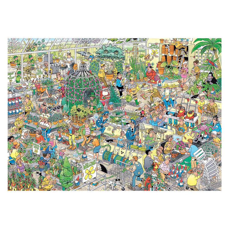 Jumbo Jan van Haasteren Puzzle das Gartencenter 1000 Teile