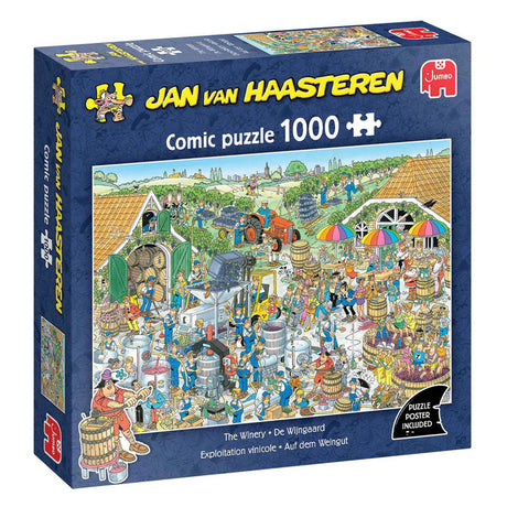 Jumbo Jan van Haasteren Puzzle - Das Weingut, 1000 Teile.