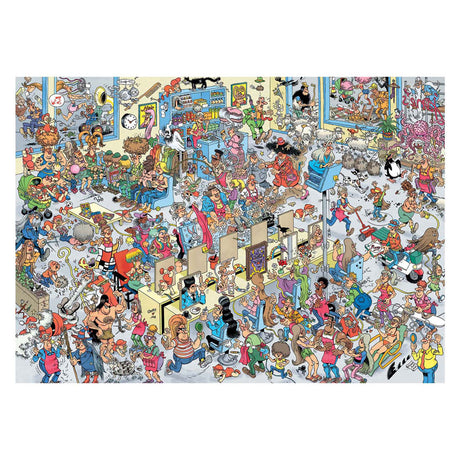 Jumbo Jan van Haasteren - beim Friseur Puzzle 1000 Teile