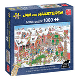 Jumbo Jan van Haasteren Puzzle - Dorf des Weihnachtsmanns, 1000 Teile.