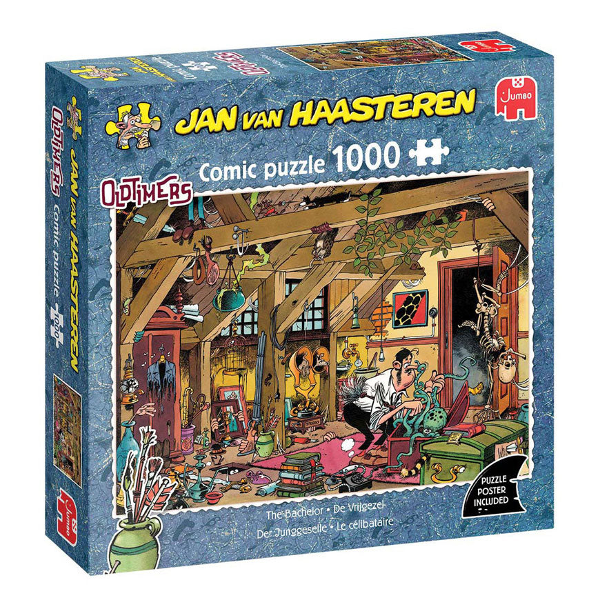 Jumbo Jan van Haasteren Puzzle – Oldtimer der Junggeselle, 1000 Teile.