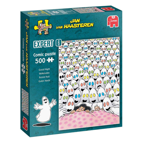 Jumbo Jan van Haasteren Puzzle - Experte 6 Gute Nacht - 500 Teile.