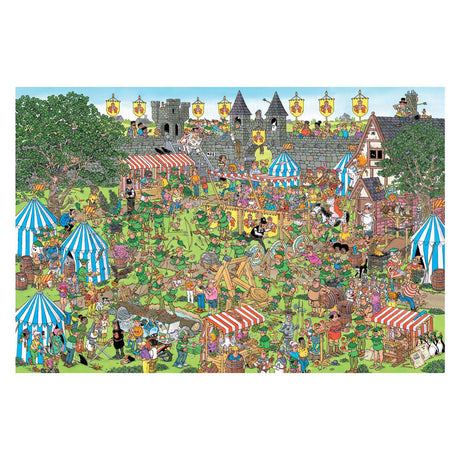 Jumbo Jan van Haasteren Puzzle Robin Hood Festival 1500 Teile