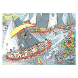 Jan van haasteren legpuzzel - de kaasmarkt skutsjesilen - 2x1000st.
