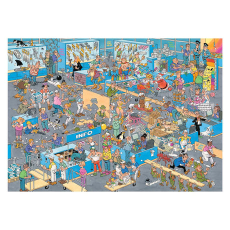 Jumbo Jan van Haasteren Puzzle – Der Baumarkt und die Renovierung, 2x1000 Teile.