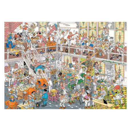 Jan van Haasteren Puzzle – Der Baumarkt und die Renovierung, 2x1000 Teile.