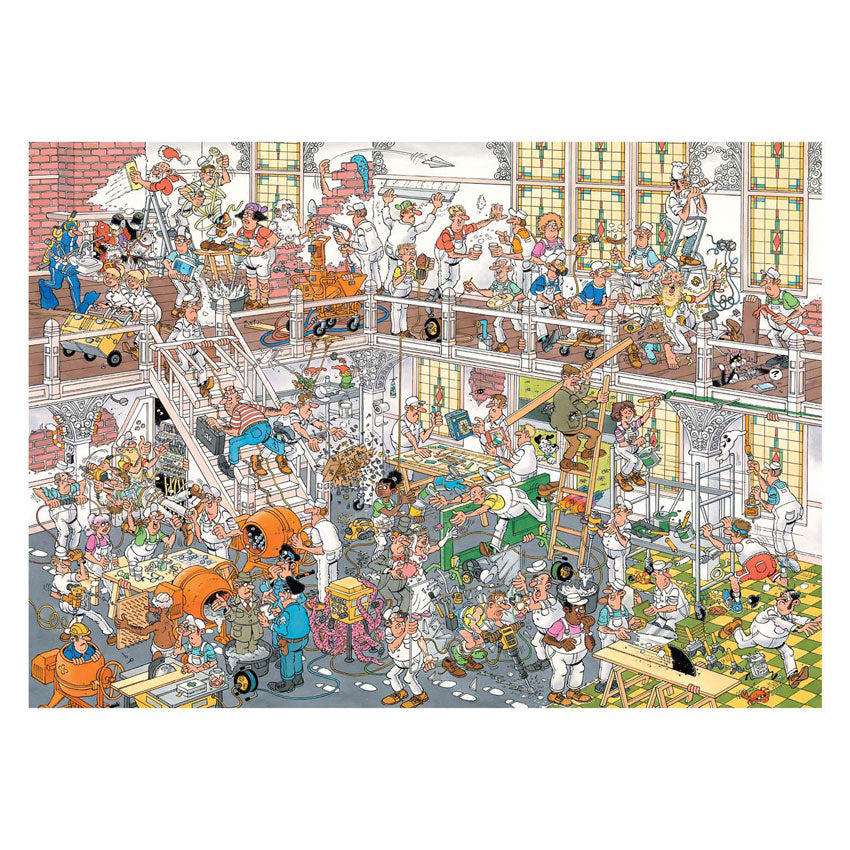 Jan van Haasteren Puzzle – Der Baumarkt und die Renovierung, 2x1000 Teile.