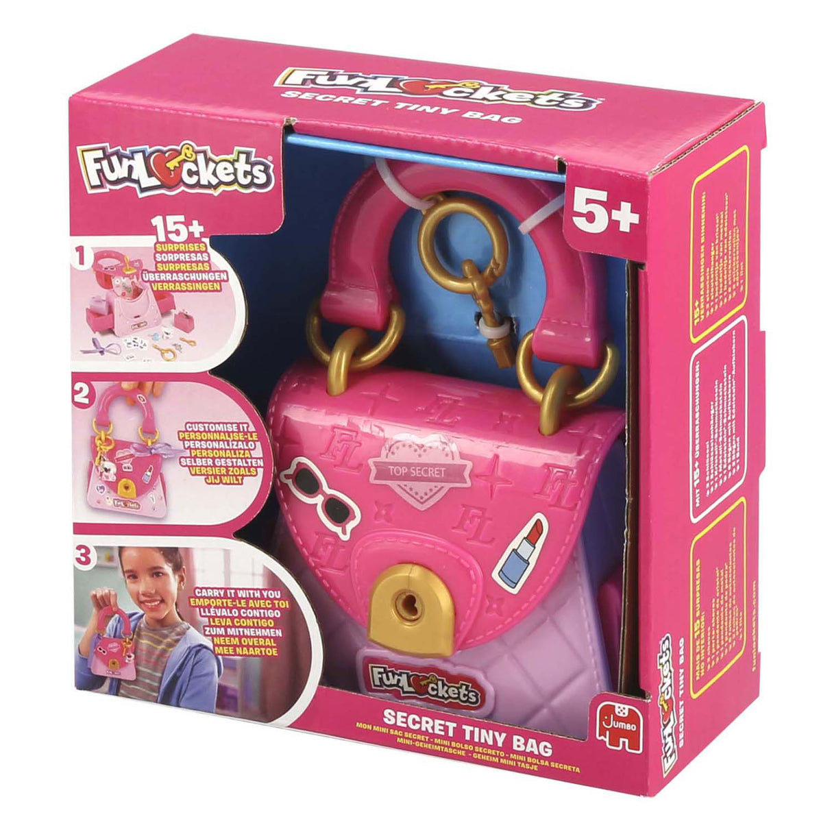 Jumbo Funlockets geheime Minitasche