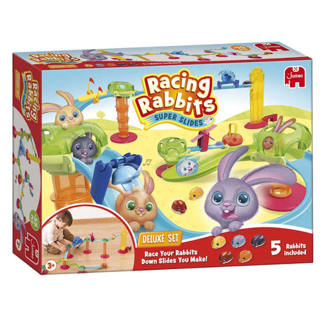 Jumbo Rennkaninchen Deluxe-Set – 5 Hasen