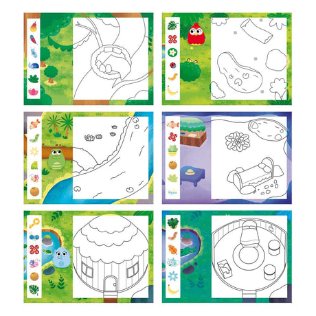 Jumbo-Wasserzauber-Squishies-Dschungel