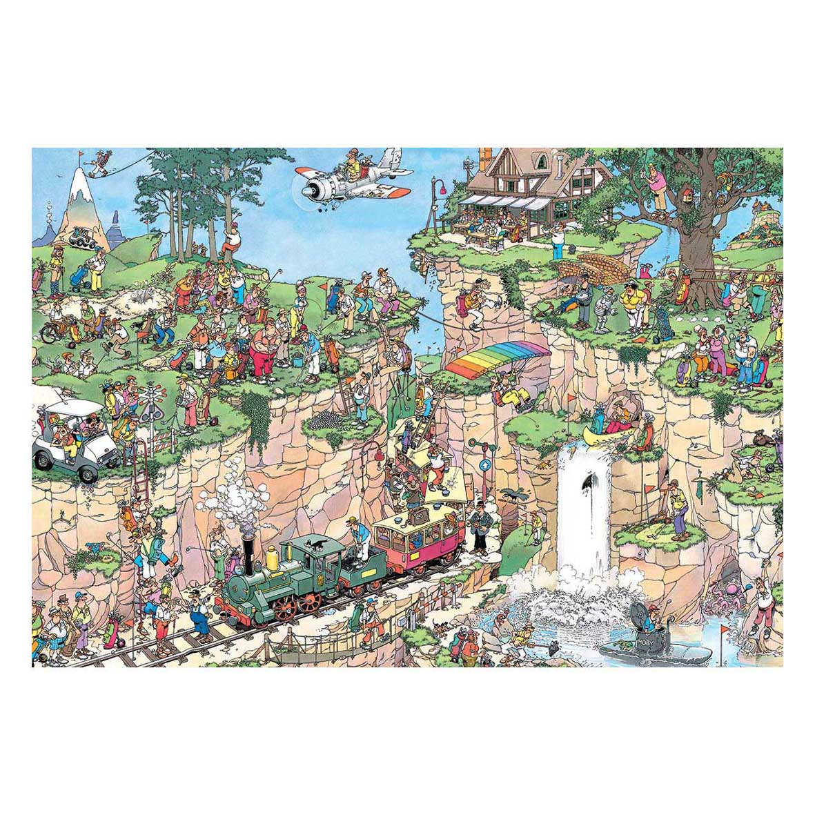 Jan van Haasteren Puzzle - Der Golfplatz - 5000 Teile.