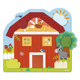Jumbo goula puzzel xxl surprise farm - 12st.