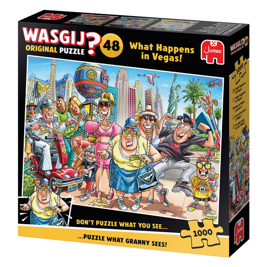 Jumbo wasgij original 48 - what happens in vegas! - 1000st.