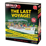 Wasgij pieces of evidence - the last voyage – unieke 3-in-1 puzzel met mysterie