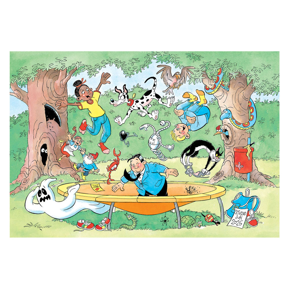 Jumbo puzzel 150 st. jvh junior trampoline springen