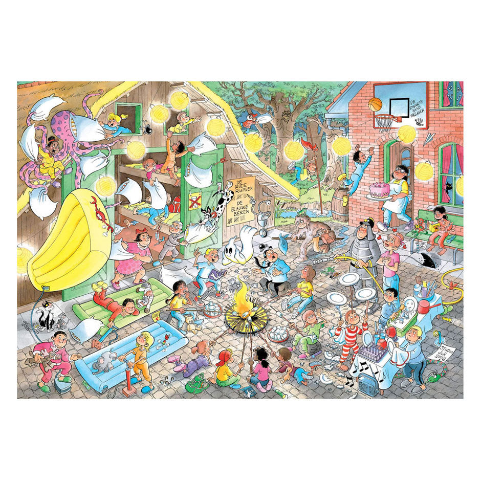 Jan van haasteren junior legpuzzel 25 schoolkamp - 360st.